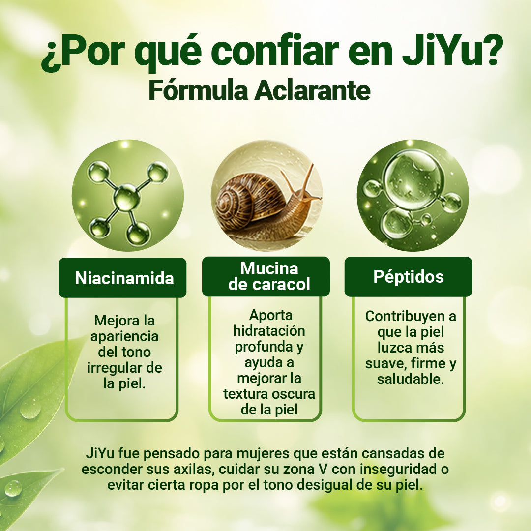 JIYU | Almohadillas Hidratantes y Despigmenta Zonas Oscuras