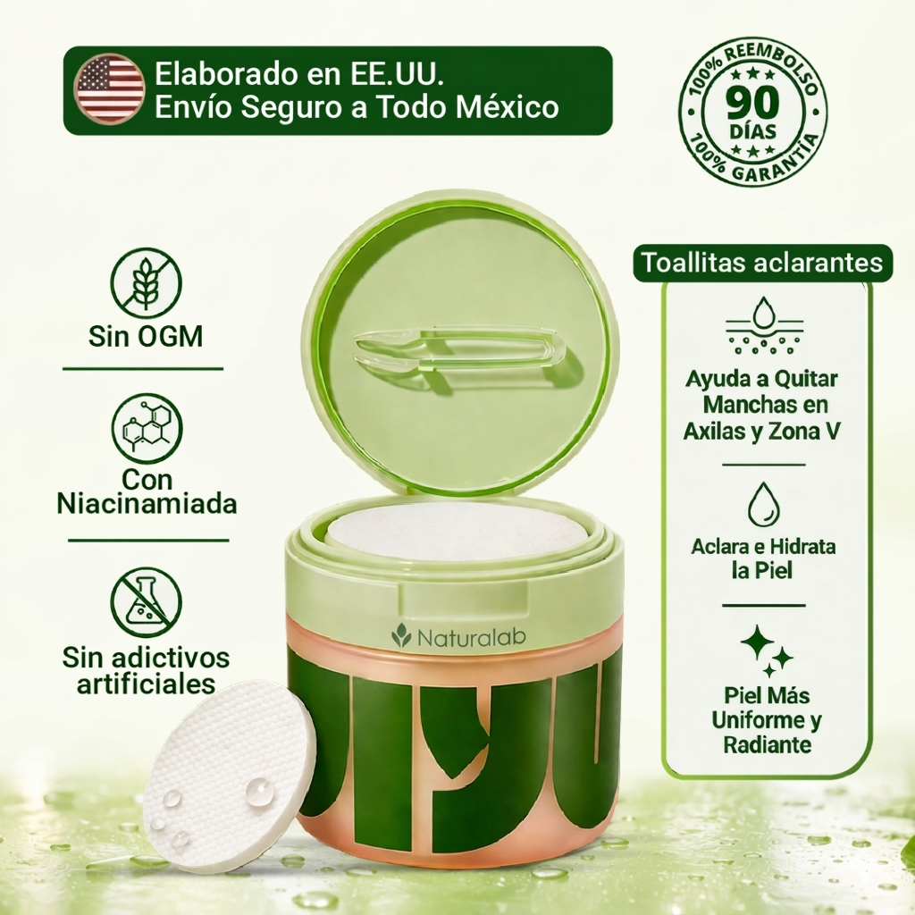 JIYU  | Almohadillas Hidratantes y Despigmenta Zonas Oscuras