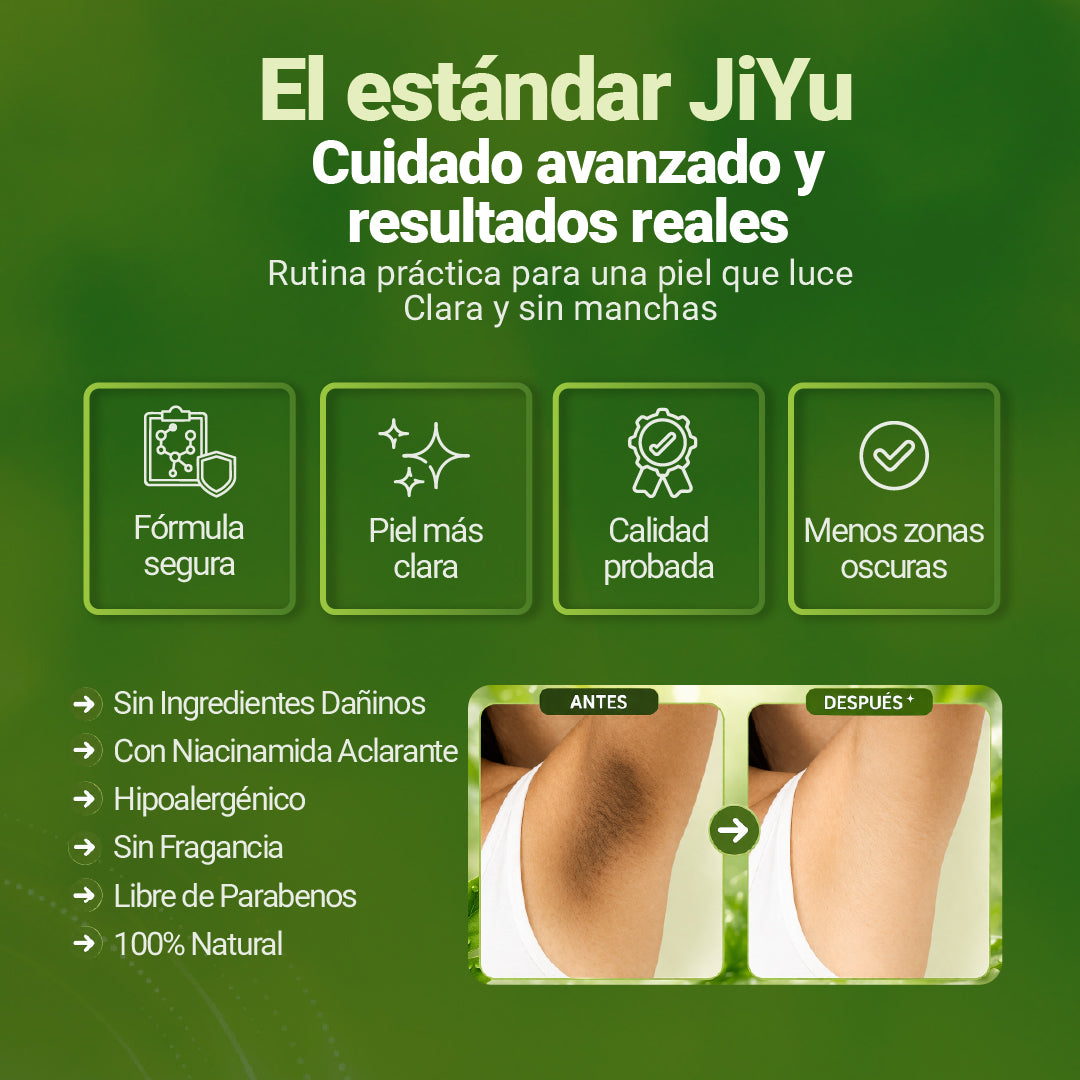 JIYU  | Almohadillas Hidratantes y Despigmenta Zonas Oscuras