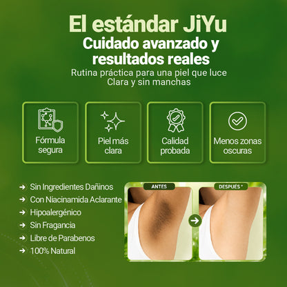 JIYU  | Almohadillas Hidratantes y Despigmenta Zonas Oscuras