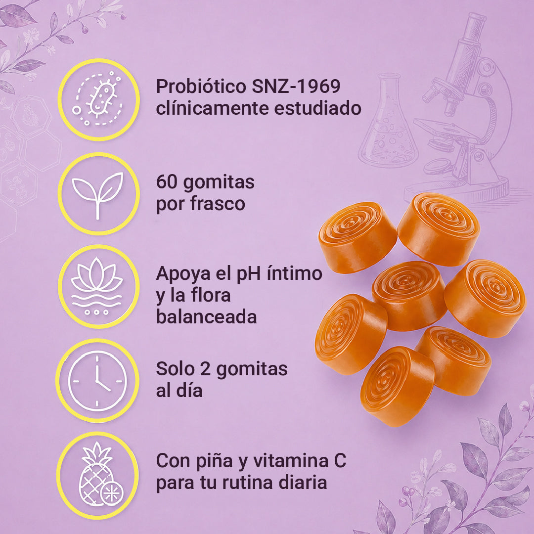 Glow Muse Purr — Gomitas Probióticas Para Tu Equilibrio Íntimo
