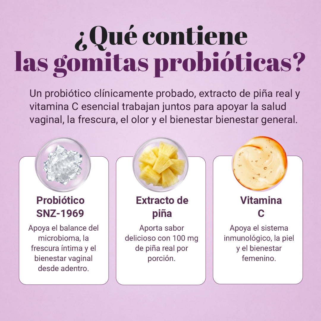 Glow Muse Purr — Gomitas Probióticas Para Tu Equilibrio Íntimo