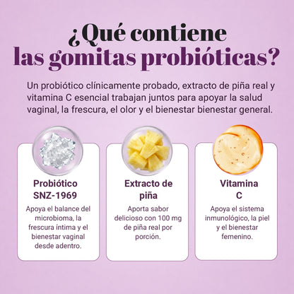 Glow Muse Purr — Gomitas Probióticas Para Tu Equilibrio Íntimo